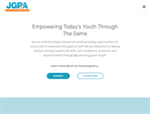 Tablet Screenshot of jgpa.org